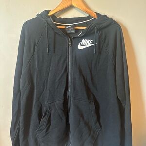 Nike Black Full-Zip Sweatshirt